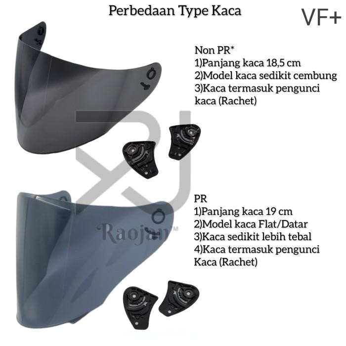 Kaca helm GHM Visor helm GHM