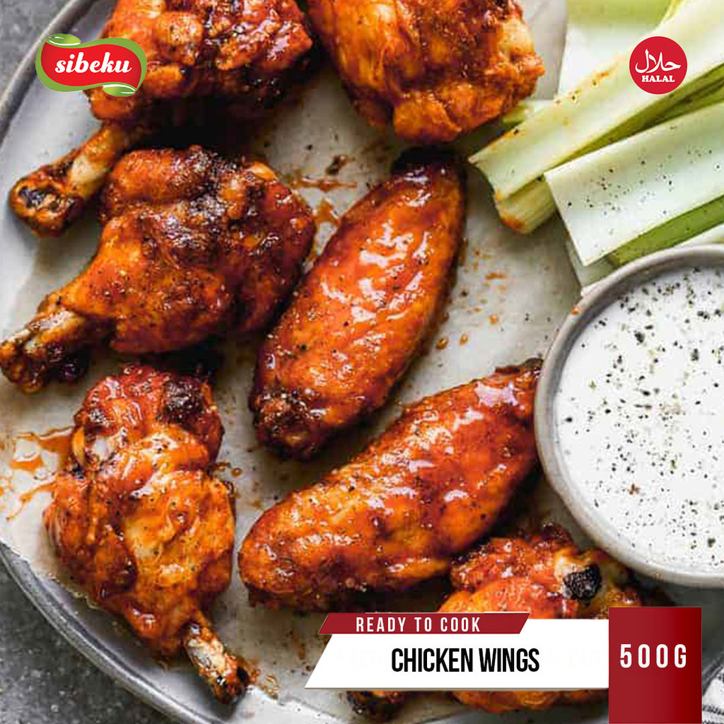 Chicken Wings Sayap Ayam Berbumbu Adell 500gr Frozen Sayap Ayam Bumbu Praktis