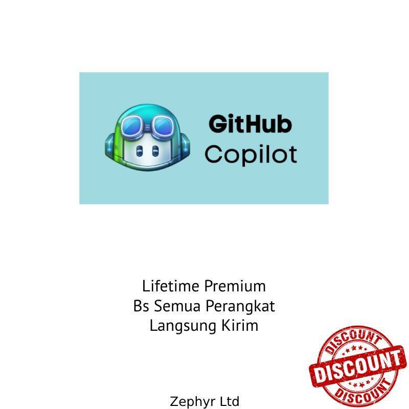 Lifetime GitHub Copilot Premium Akun Lifetime