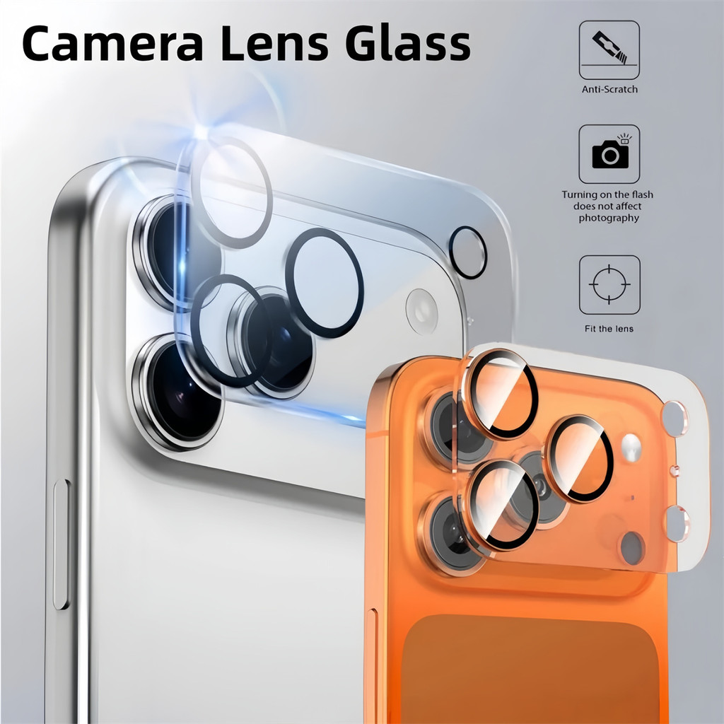 New For 17 HD Clear Lens Camera Protector Tempered Glass For iPhone 17 Pro Max 17 Air Anti-Glare Cam