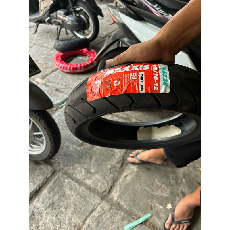 ban luar maxxis 110/70-12 freego fazzio 110 70 12
