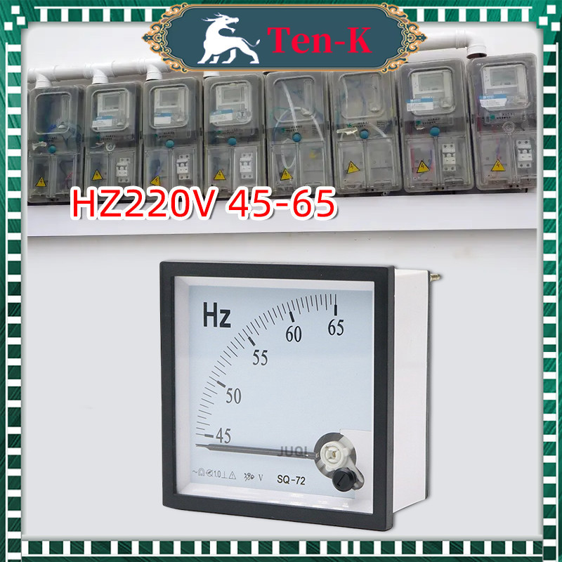 Hz Meter 220V 45-65HZ / Analog Frequency Hz Meter