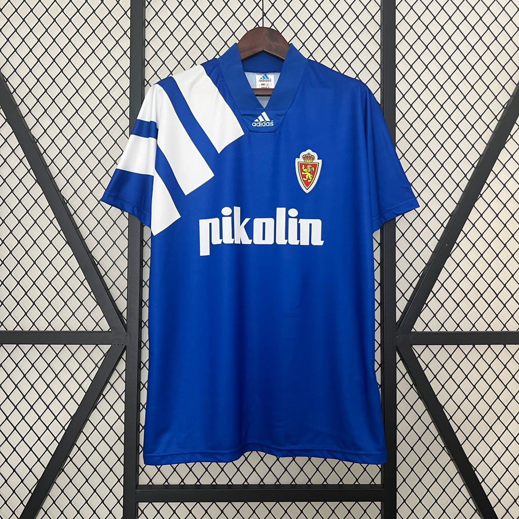 Jersey Retro Zaragoza 92/93 Away A37 T shirt pria