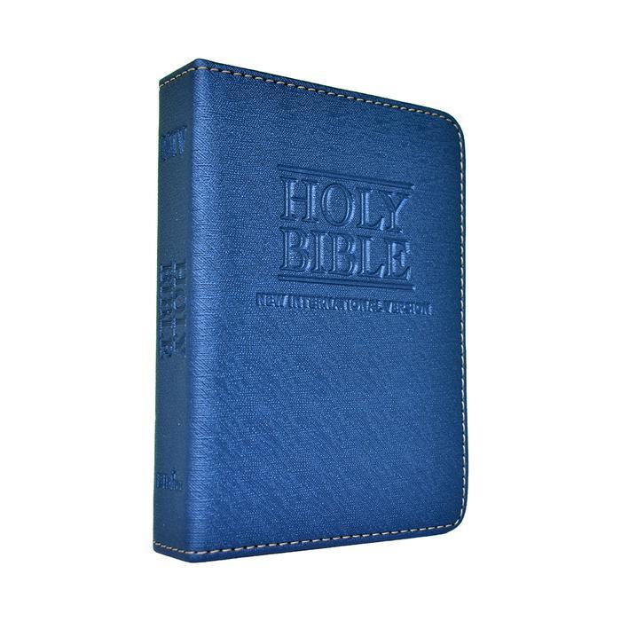 Alkitab Kristen Bahasa Inggris 034 054 TI NIV Bible Compact Buku Kitab Suci Protestan English - Biru