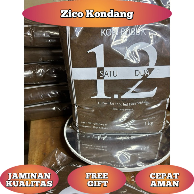 Kopi Bubuk Satu Dua Khas Madura 1 Kg