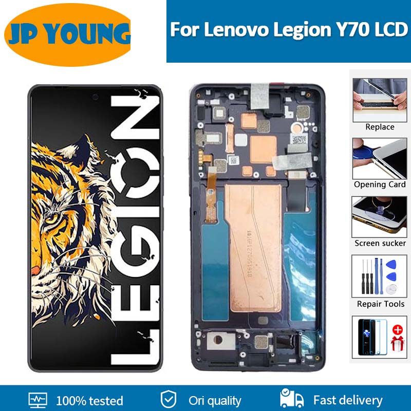 6.67" al LCD Display For Lenovo Legion Y70 Touch Screen Digitizer Assembly replacement For Lenovo Le