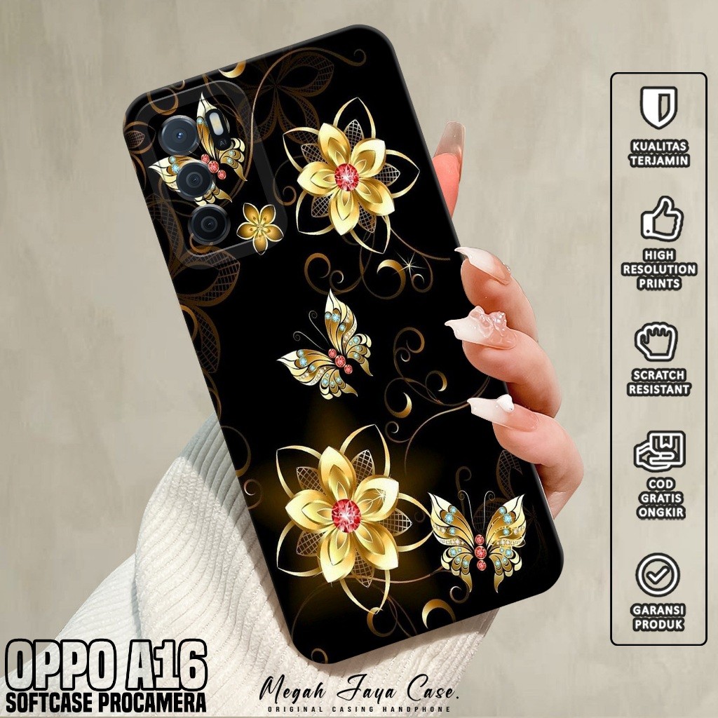 Case Oppo A16 - Casing Oppo A16 Motif KP - Silikon Hp Oppo A16 - Softcase Hp Oppo A16 - Kondom Hp OP