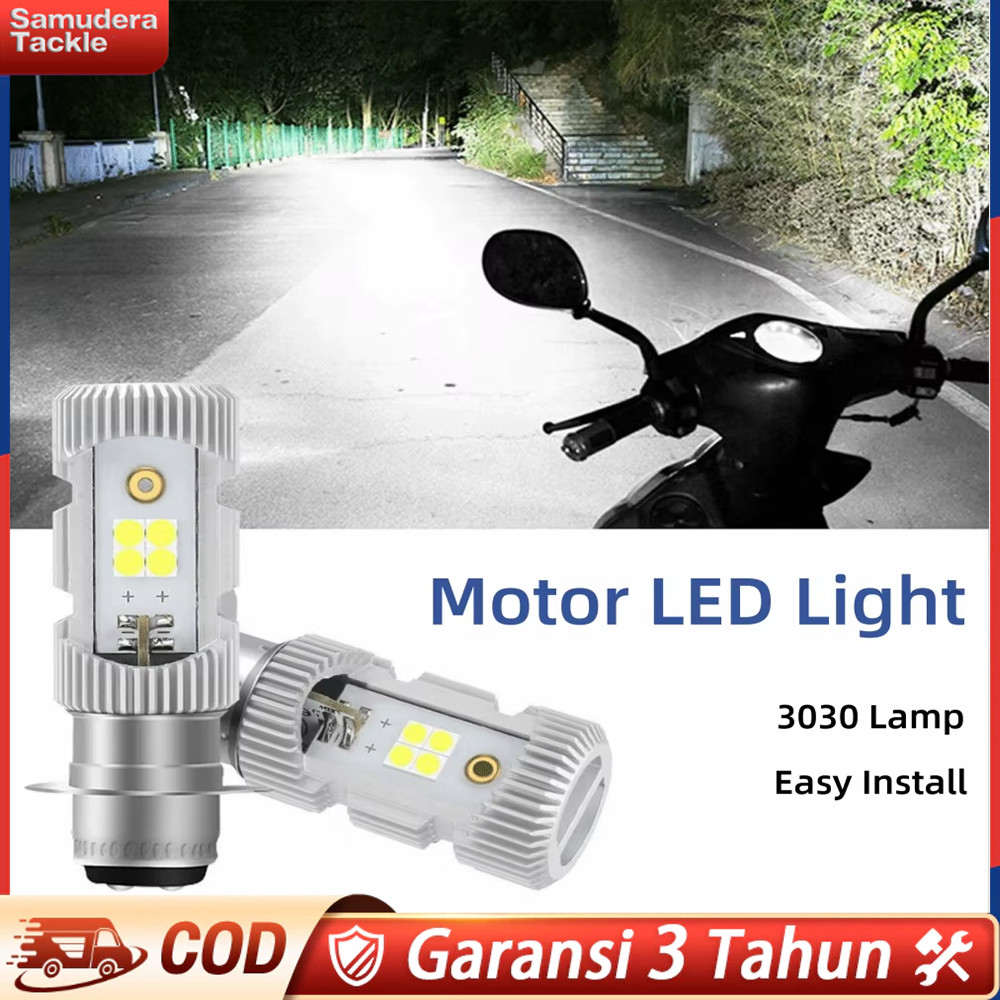 Lampu motor philips Lampu ac dc Lampu led utama depan 2led motor Bebek acdc dan matic soket m5 phili