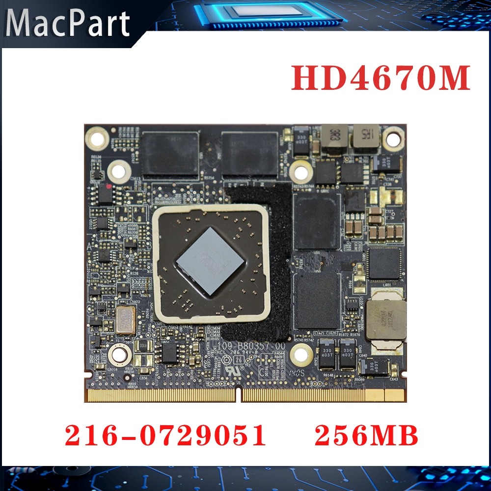 Original Radeon HD4670 HD4670M 256MB For Apple iMac 21" 27" A1311 A1312  Video Graphics Card 2010 20