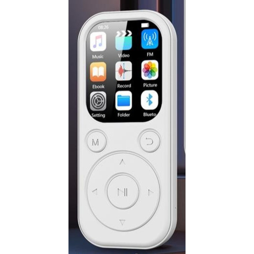 News MP3 Player Sports Mini MP3 Bluetooth 5.4 With Screen Video Music Player Support FM Radio