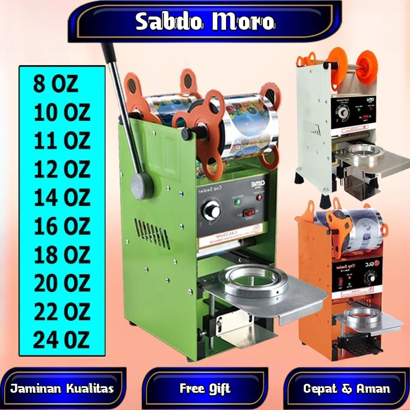 Mesin Cup Sealer Mesin Press Gelas Plastik bisa  Sealing Machine Alat penutup minuman Mesin Segel Ge