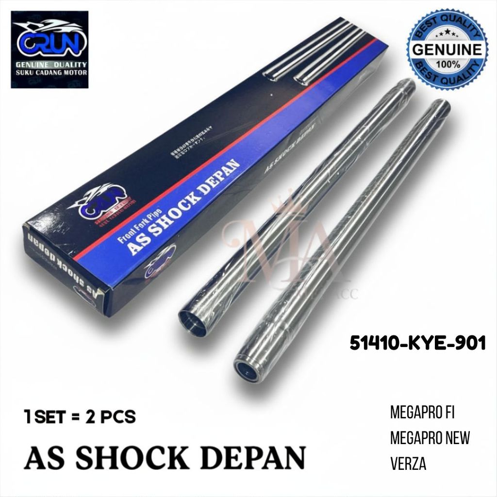 CRUN As Shock / As Shockbreaker Depan Honda Verza Megapro NEW Megapro FI / 51410KYE901