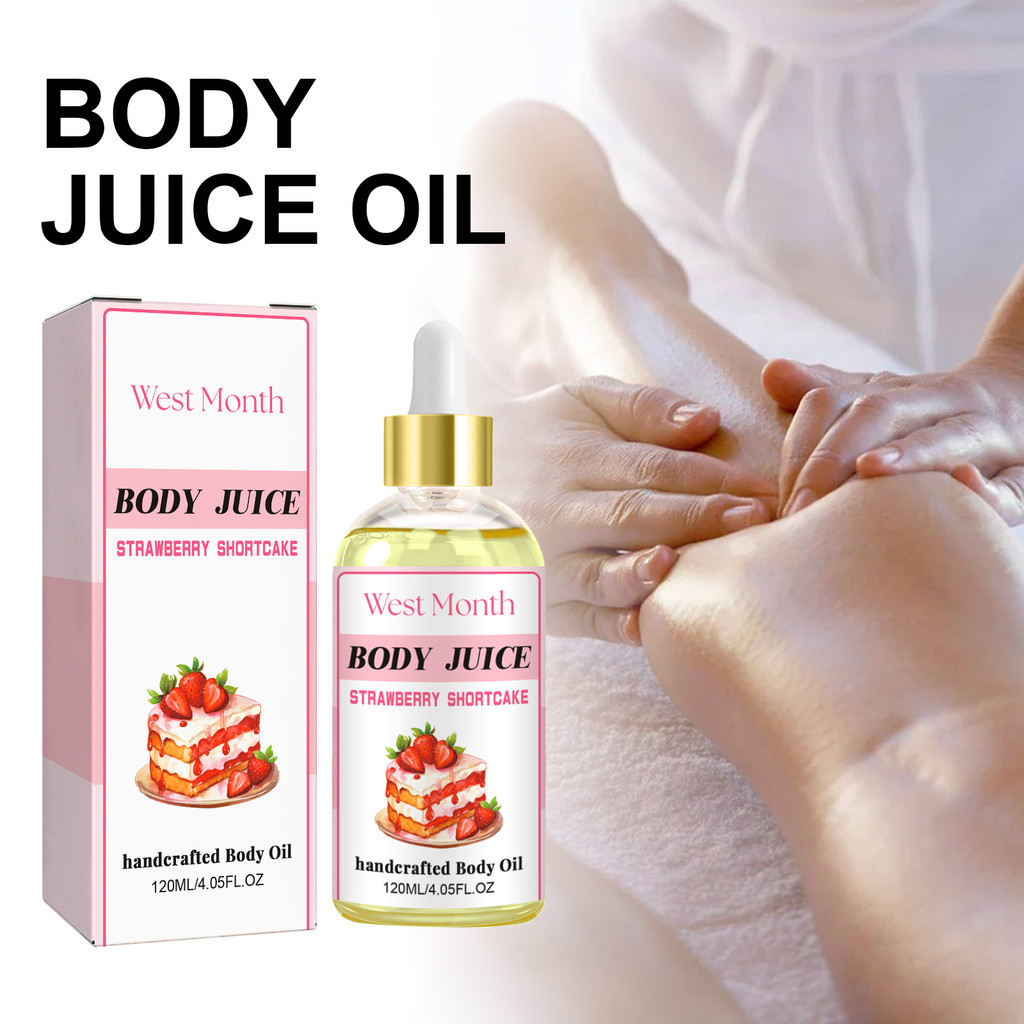 West & Month Body Treatment Oil Dry Skin Nourishing Moisturizing Body Skin Firming Massage Essential