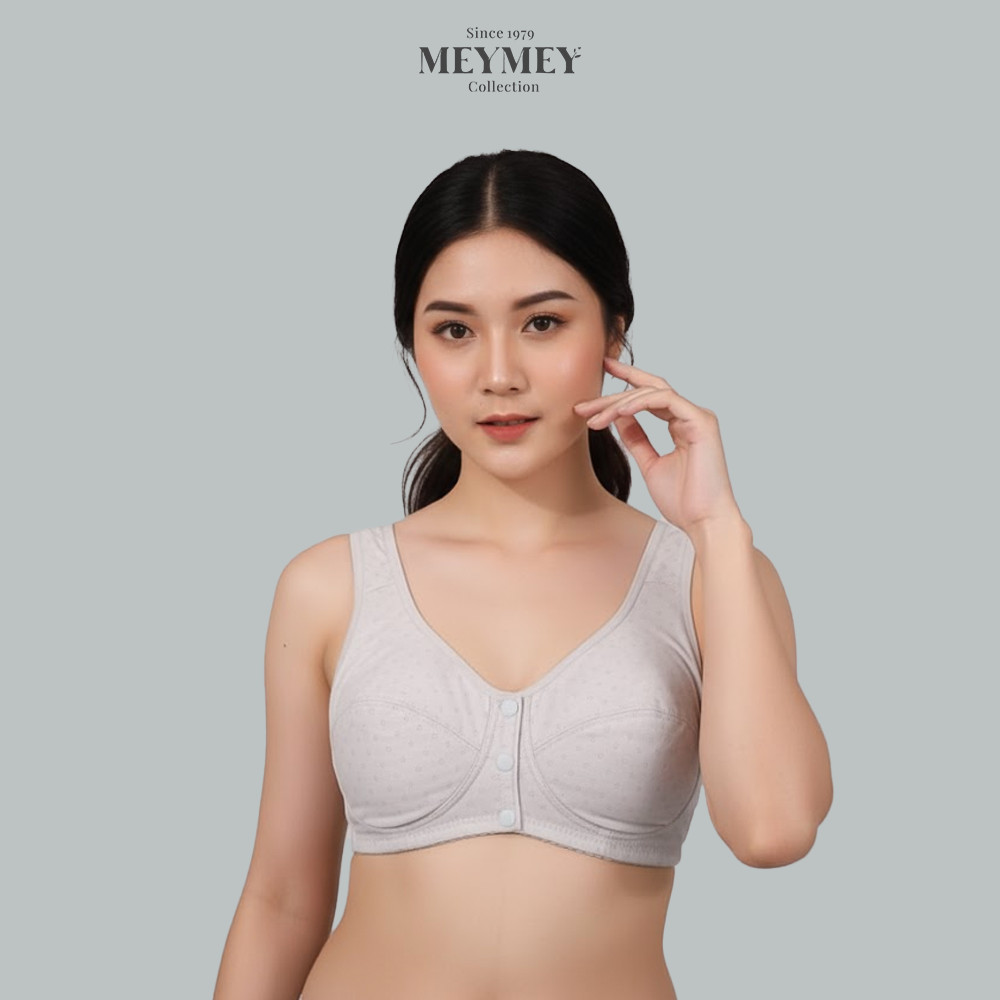 Bra BH Busui Bra Ibu Menyusui Kancing Depan Tanpa Busa Tanpa Kawat Bahan Katun Lembut
