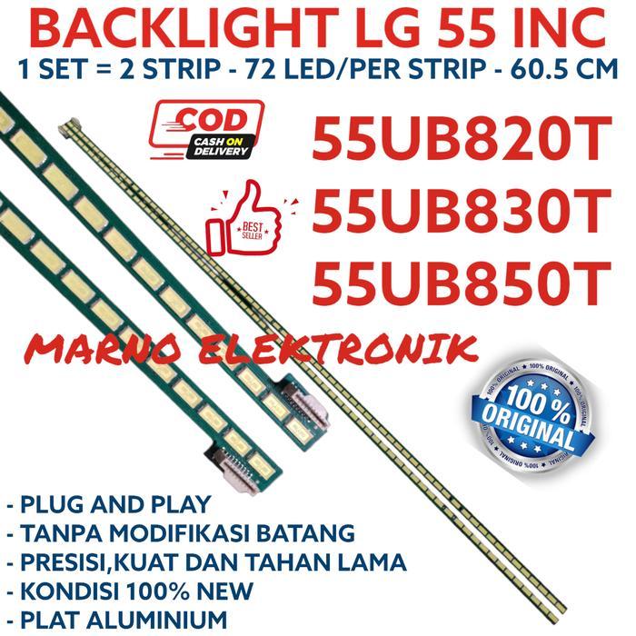 BACKLIGHT LG 55 INC 55UB 55UB820T 55UB830T  55UB850T LED LAMPU TERBAIK...