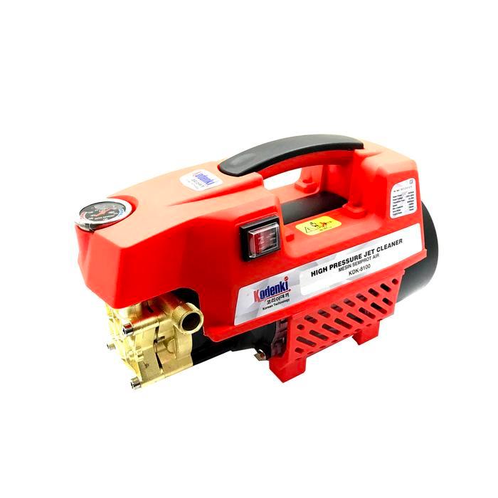 KODENKI Mesin Jet Cleaner Cuci Motor Mobil Steam Semprot Air - KDK 8120v 8100 High Pressure Washer -