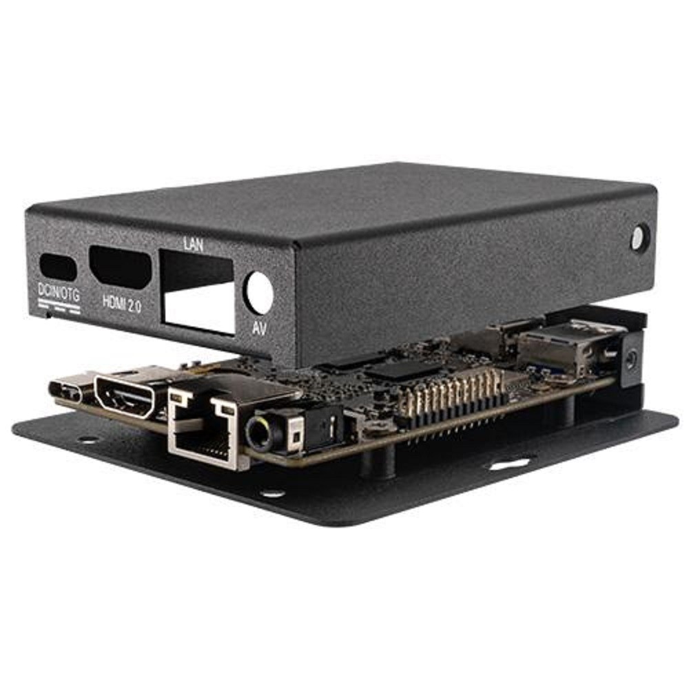 Firefly Mini PC EC-R3328PC Rockchip RK3328 Quad-core  Cortex-A53 64-bit Processor 1.5GHz  Support An