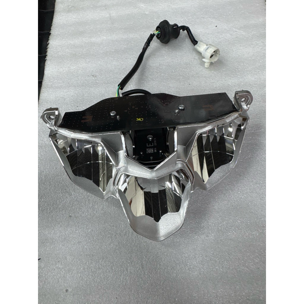 REFLEKTOR CHROME LED LAMPU DEPAN MX KING V2