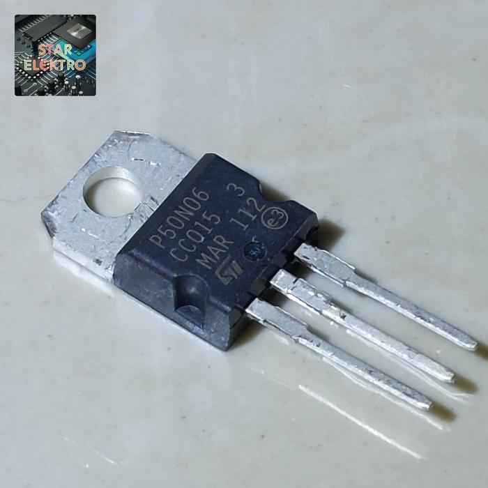 P50N06 To-220 STP50N06 ST Enhancement Power Mos Transistor FET QFet 50A 60V N-Channel STP 50N06 TERB