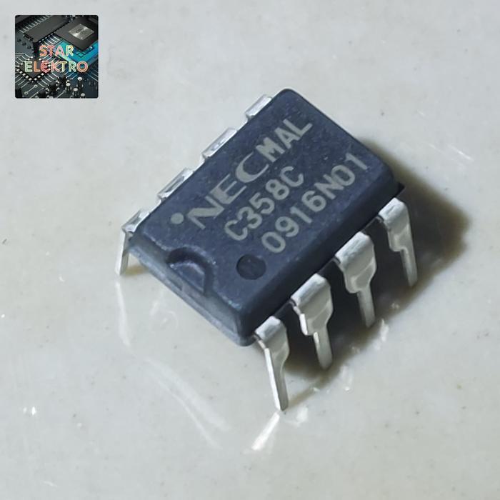 C358C Dip-8 UPC358C NEC  IC Low Power Dual Operational Amplifier PC358 UPC 358C TERBAIK...