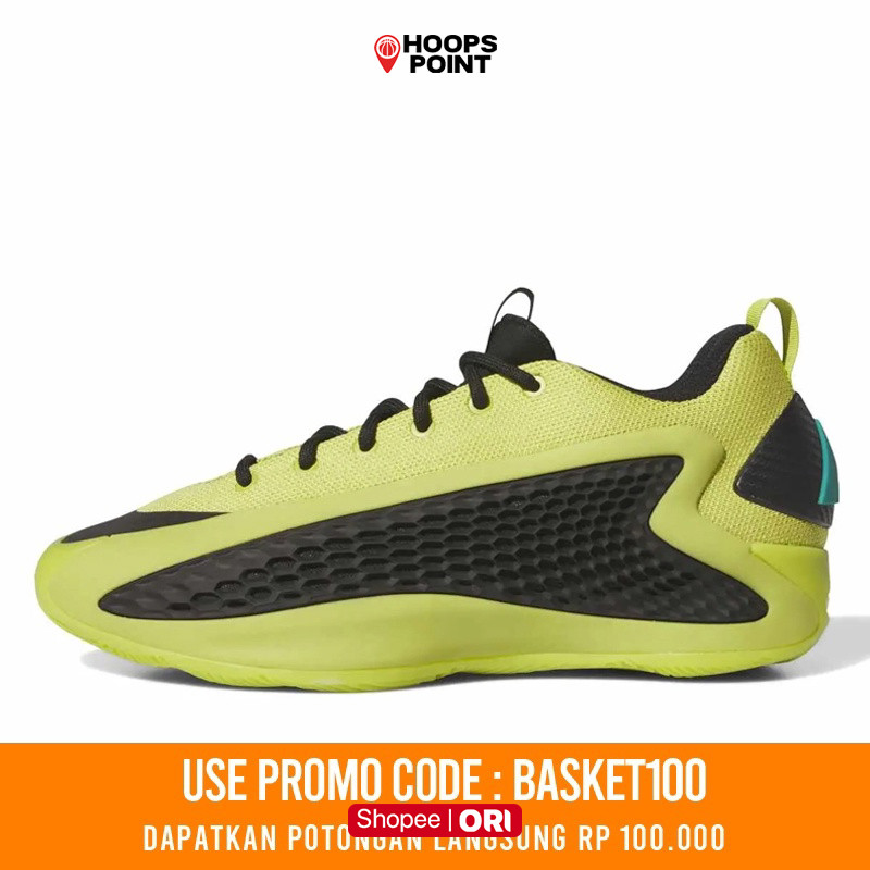 HOOPS POINT Sepatu Basket Adidas a.e 1 low yellow JS1778