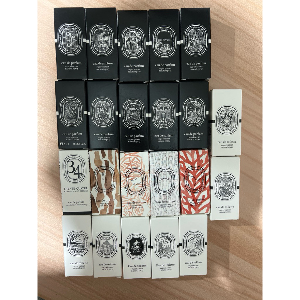[ ORIGINAL ] Vial Diptyque 2ml Collection Original 100%