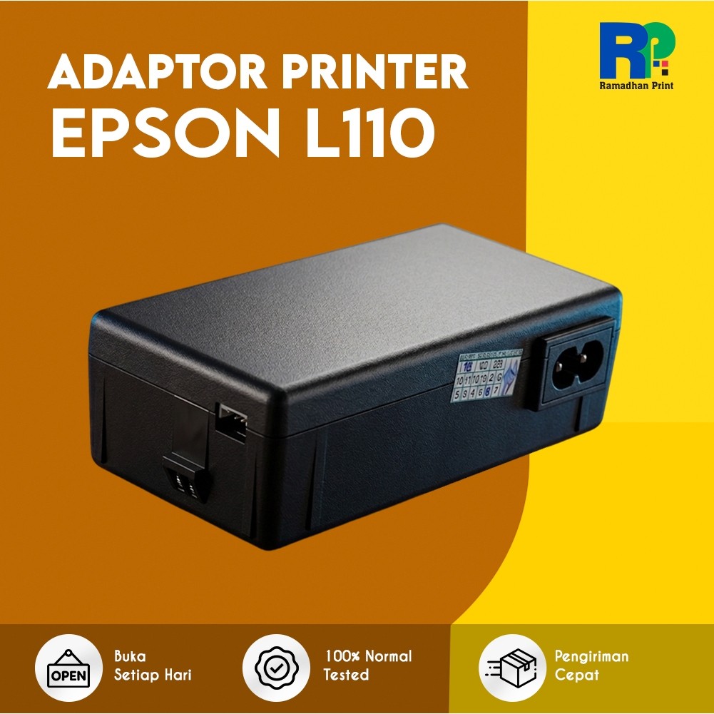Original Adaptor Epson L120 L121 L550 L555 L565 Power Supply L210 L360