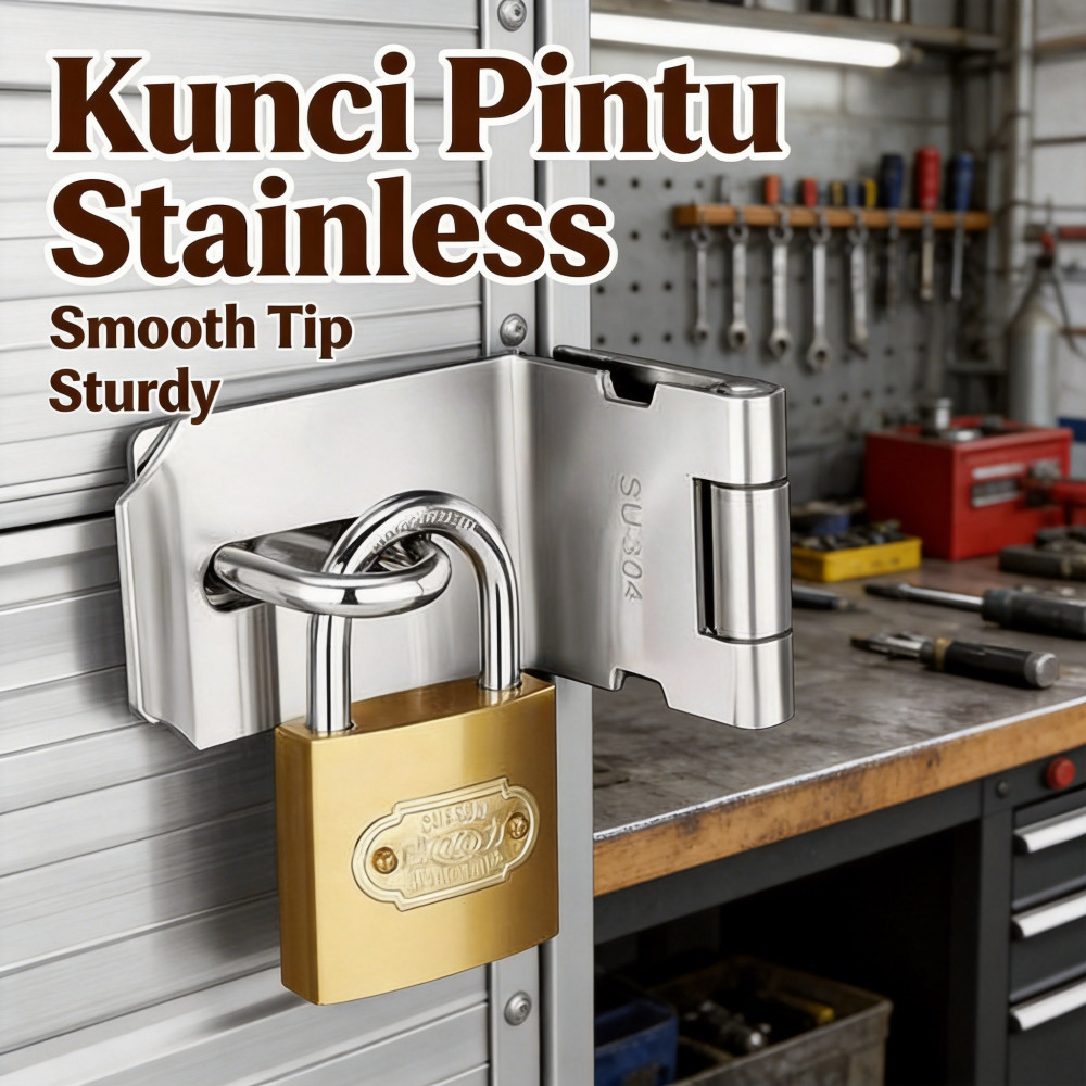 Siku Kecil SUS 90° Slot Gembok Kunci Pintu grendel Gembok pintu