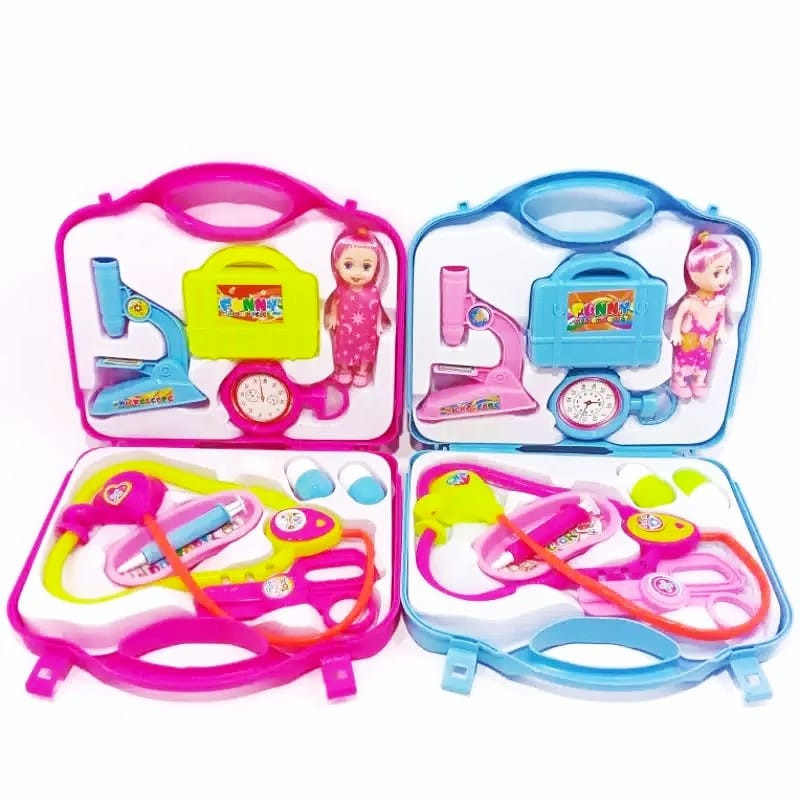 [ DT ] Mainan Anak Edukasi Peralatan Dokter Dokteran /  Mainan Anak Doctor Set Plus Koper FH 217/218