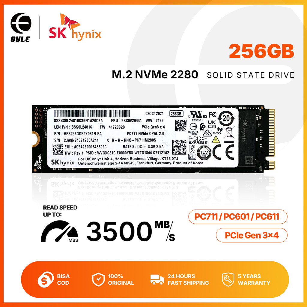 sk_hynix PC601 SSD NVMe M.2 2280