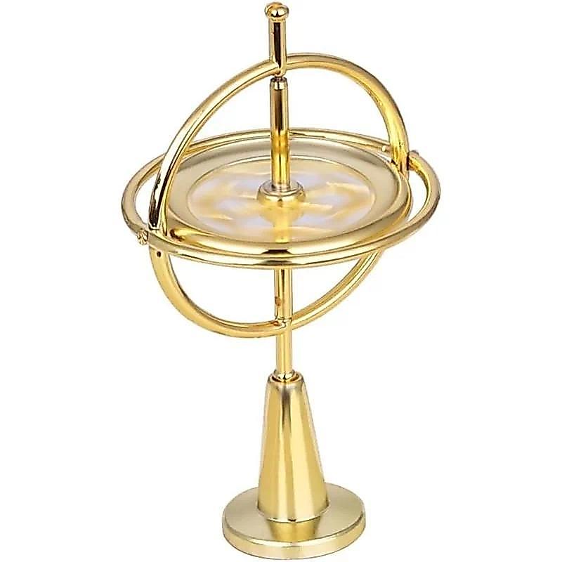 Metal AntiGravity Spinning Top Balancing Toy, Desktop Gyroscope, Physics Toy, Educational & Training