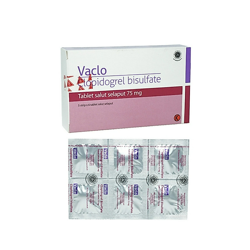 VACLO 75 MG 1 BLISTER @ 10 TABLET SALUT SELAPUT