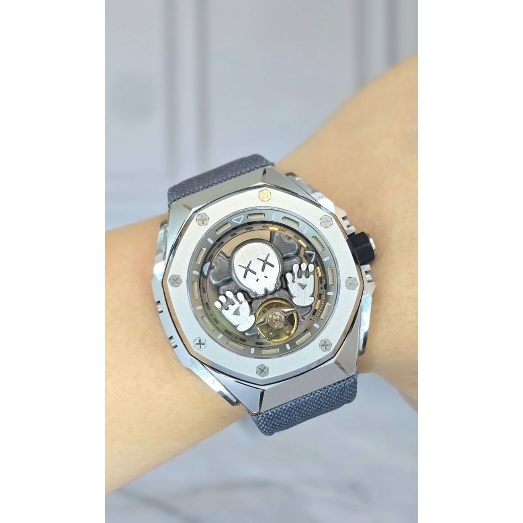 JAM TANGAN HAS AP CONCEPT AUTOMATIC TOURBILON  CLONE