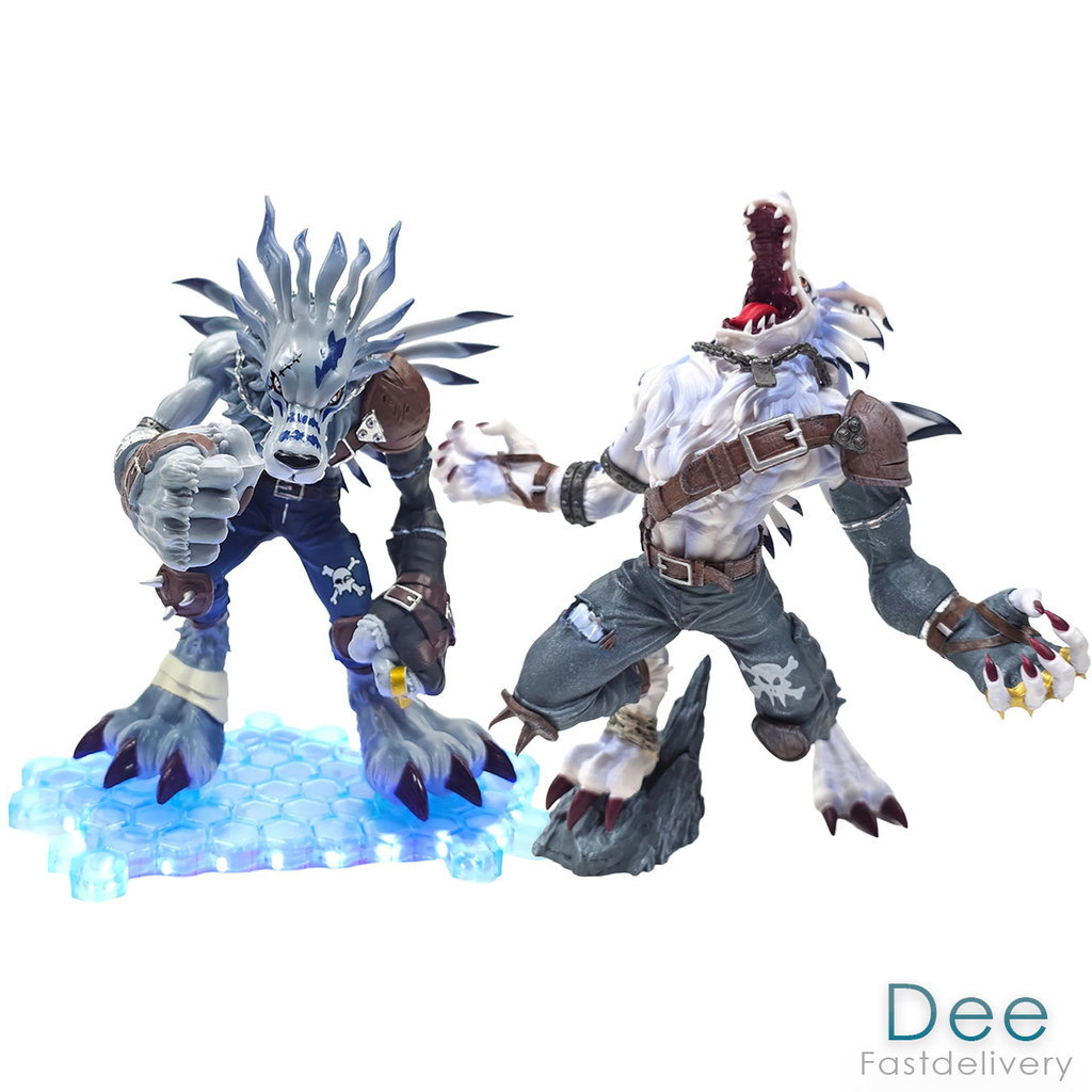 WereGarurumon Digimon 21cm Action Figure PVC