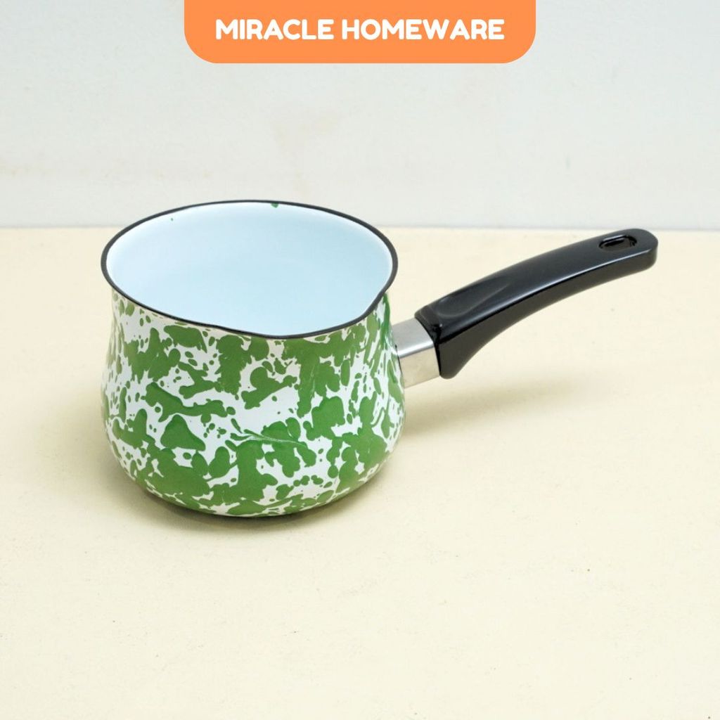 Panci Susu Enamel - Milk Pan Ejiri Kedaung