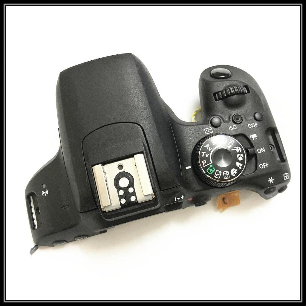 95% baru Untuk Canon EOS 800D Rebel T7i Kiss X9i Casing Penutup Atas Dengan Tombol Shutter Saklar Da