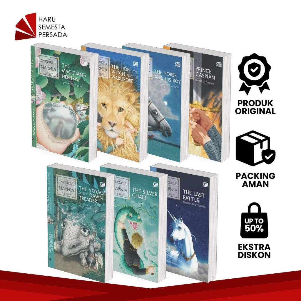 NOVEL SERI THE CHRONICLES OF NARNIA - CS LEWIS