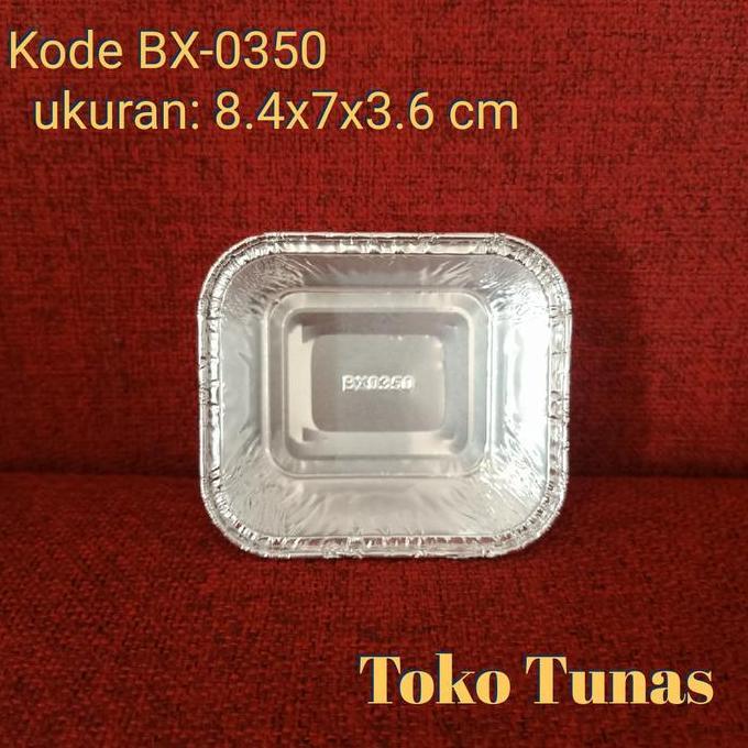 Loyang alumunium foil BX-0350 BX350 BX 0350 (tanpa TUTUP) - isi 50