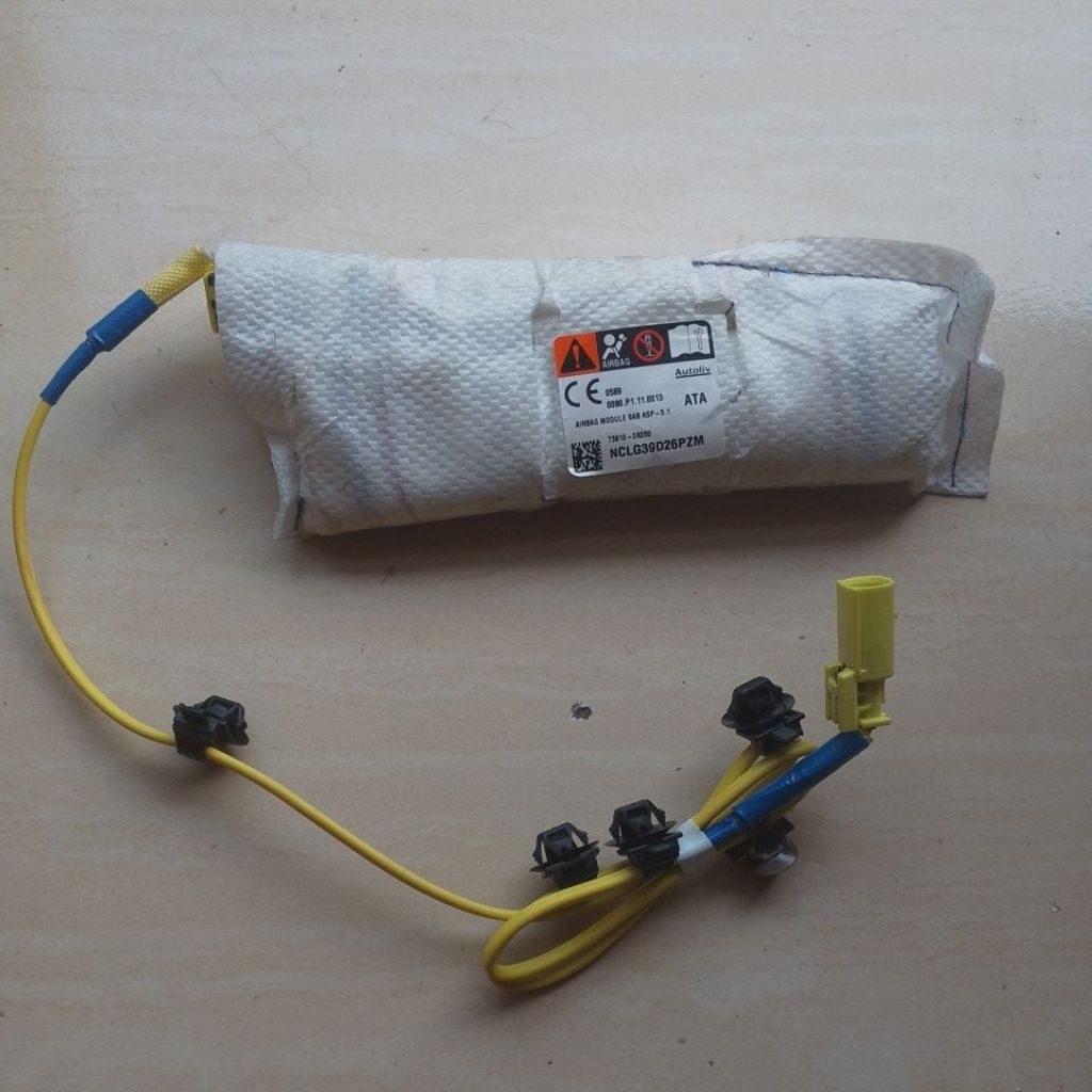 73910-0K050 airbag jok kanan depan Toyota Innova reborn dan Fortuner vrz original lelangan