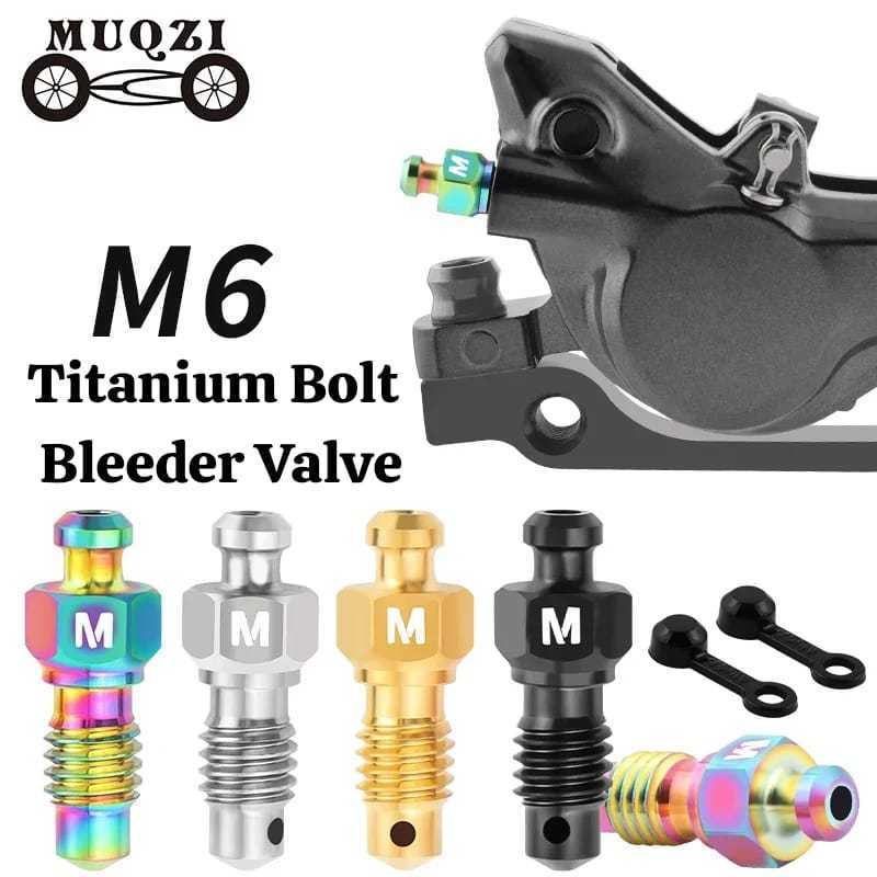 Foto Muqzi Baut Bolt Screw Disk Brake Bleeding Bleed Bleeder Nipple Niple Hydraulic Hidrolis Caliper Kaliper Brake Banjo Sepeda