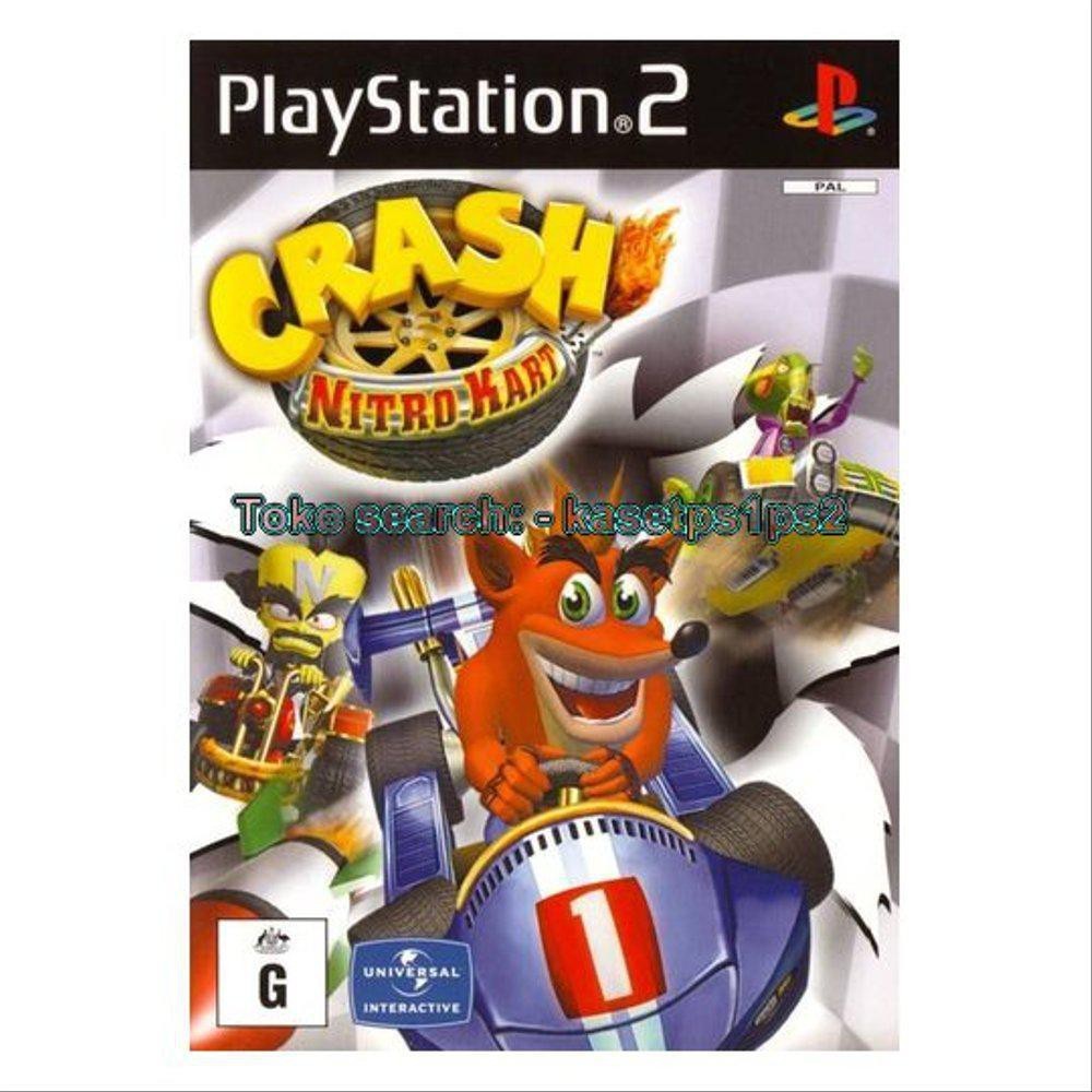 Crash Nitro Kart Back - Cd Ps2 Kaset Ps2 Game Ps2