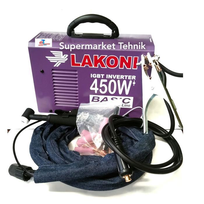 Mesin Las Inverter Argon BASIC TIG 163 IX LAKONI 450 Watt