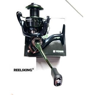 [Ready Stok] REEL PANCING  POWER HANDLE REELSKING BF 13+1BB ALUMINIUM SPOOL DRAG 8KG - VT6000