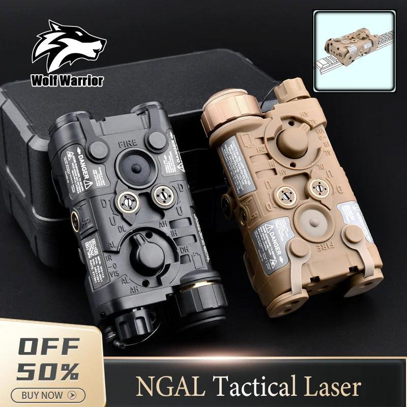Tactic NGAL Red Green Blue IR Laser Nylon Flashlight LED Strobe  Scout Light 20mm Rail Laser  Sight 
