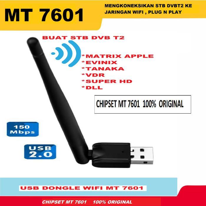 Dongle wifi STB set top box matrix,lubby,evercoss,advance.dll (Universal) - Dongle Wifi