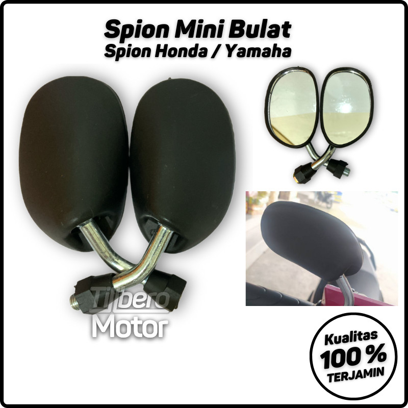 Spion Motor / Kaca Motor Kecil Mini Oval Universal
