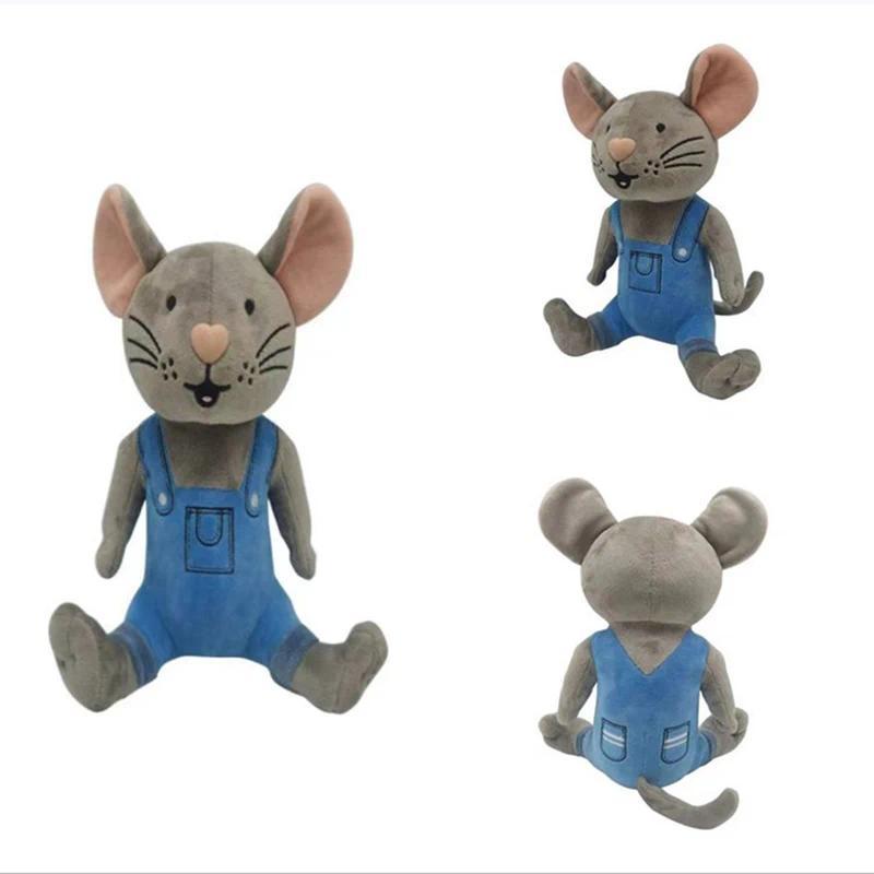 New 25cm If You Give A Mouse A Cookie Plush Toy Cartoon Stuffed Soft Toy ristmas Birthday Gift For i