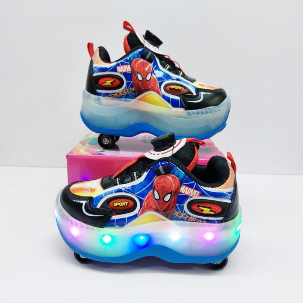 LED SEPATU RODA 4 ANAK  / SEPATU RODA ANAK / SEPATU RODA / SEPATU RODA ANAK PEREMPUAN / SEPATU RODA 