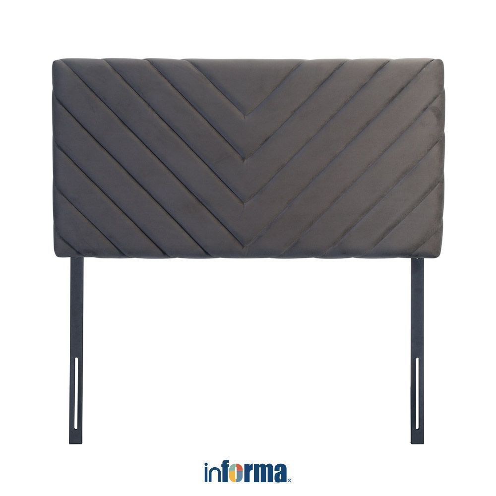 Informa Lugo Headboard Velvet Bed Headboard Bed Panel Sandaran Ranjang Head Panel Kepala Ranjang