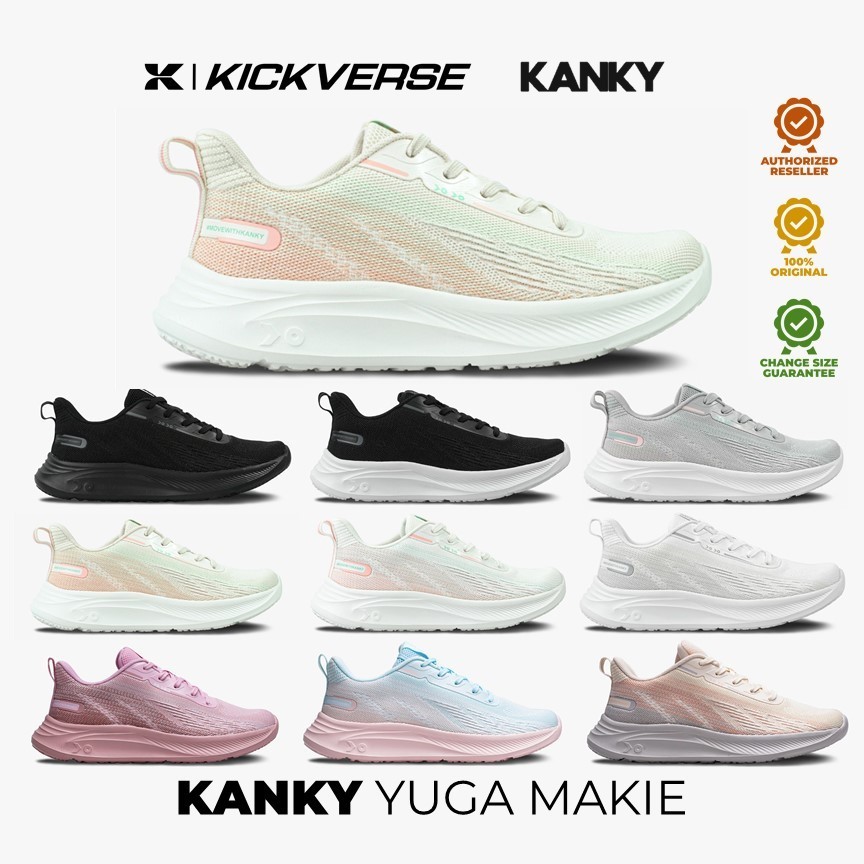Sepatu Kanky Yuga Makie Sepatu Sneakers Casual Sepatu Kanky Sport Pria Wanita Original